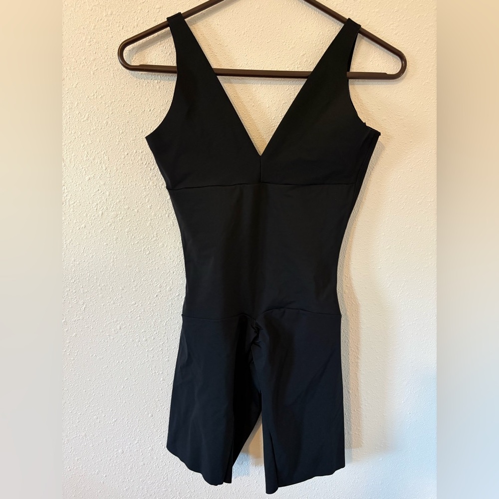 Black Shaping Bodysuit Romper